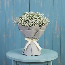 Букет цветов из:  Гипсофила в Абрау-Дюрсо
