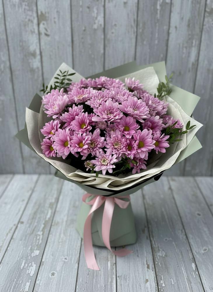 Букет цветов из: Хризантемы в Абрау-Дюрсо