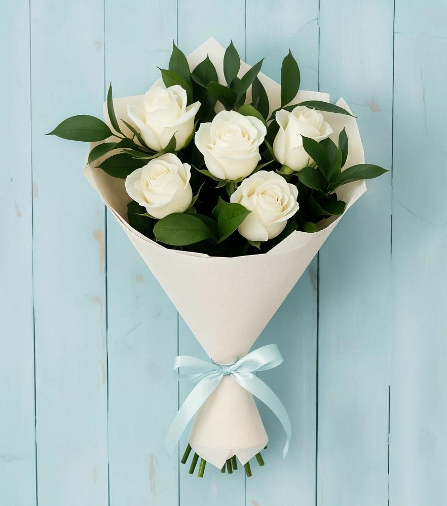 Букет цветов из: Розы в Абрау-Дюрсо