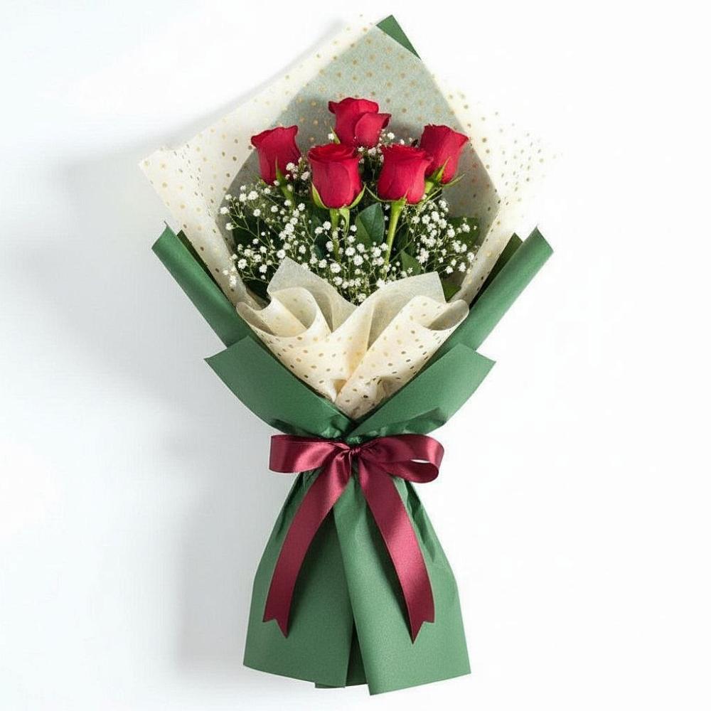 Букет цветов из: Розы в Абрау-Дюрсо