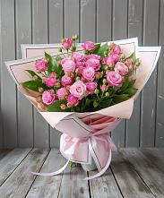 Букет Розовый кустик #REPLACE_PRED# Абрау-Дюрсо