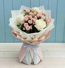 Букет цветов из:  Розы в Абрау-Дюрсо