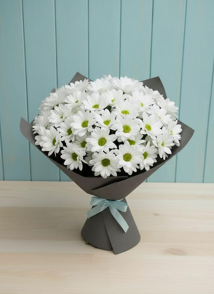 Букет цветов из: Хризантемы в Абрау-Дюрсо