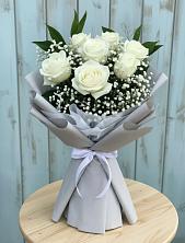 Букет цветов из:  Розы в Абрау-Дюрсо