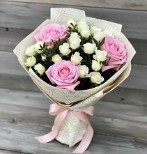 Букет цветов из:  Розы в Абрау-Дюрсо
