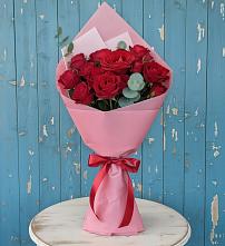 Букет цветов из:  Розы в Абрау-Дюрсо