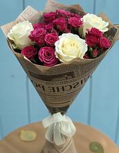 Букет цветов из:  Розы в Абрау-Дюрсо