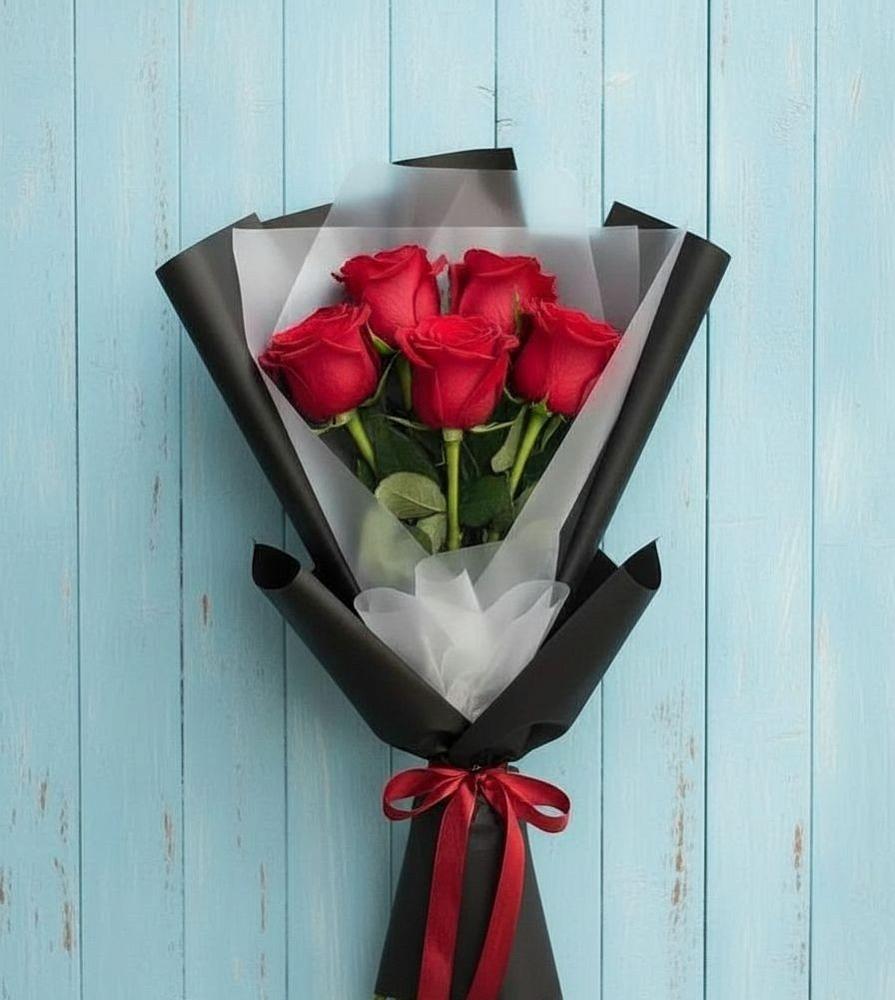 Букет цветов из: Розы в Абрау-Дюрсо