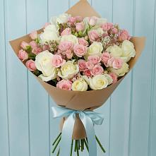 Букет цветов из:  Розы в Абрау-Дюрсо